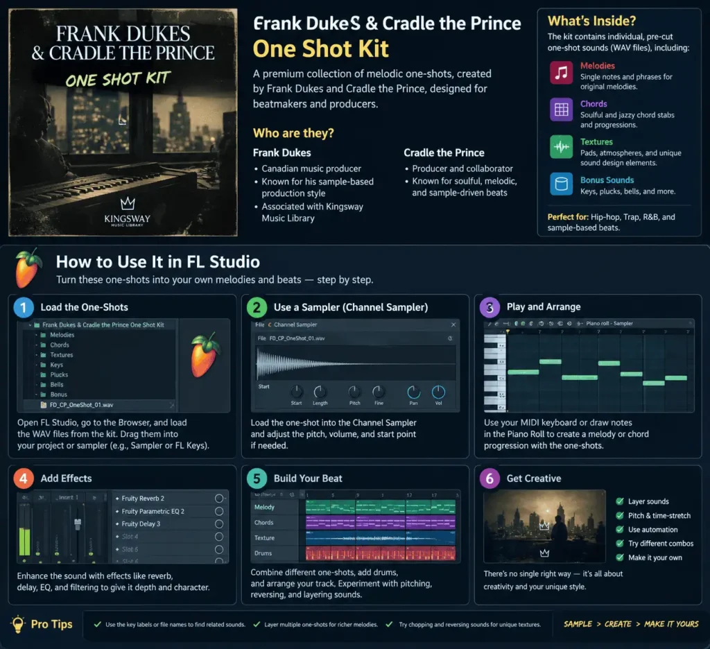 Frank Dukes And Cradle The Prince One Shot Kit
