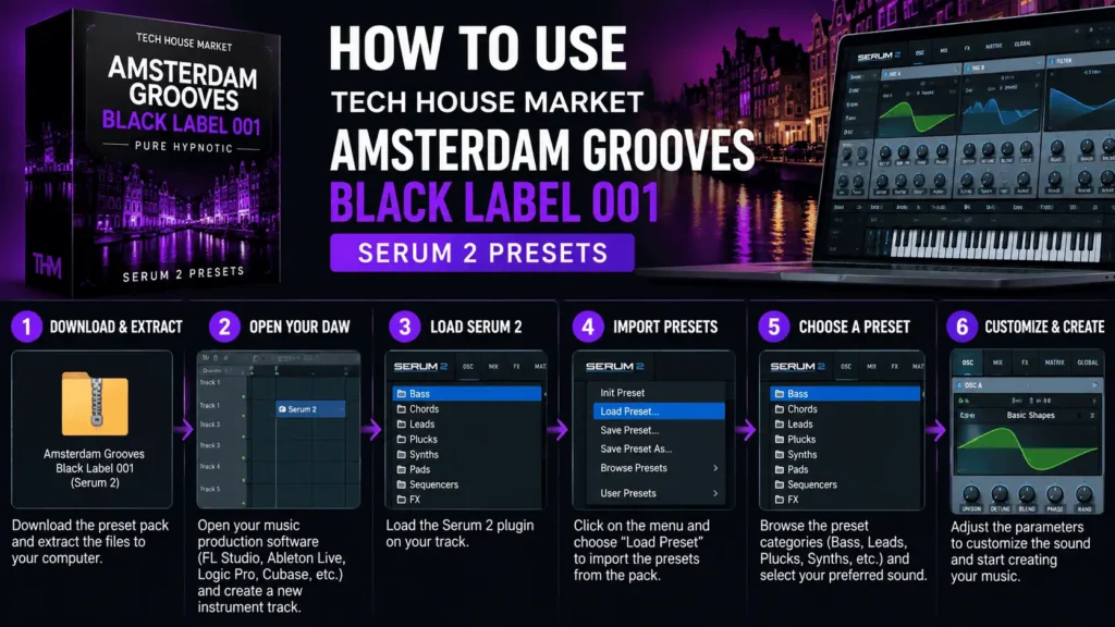 Serum 2 Amsterdam Grooves Tutorial